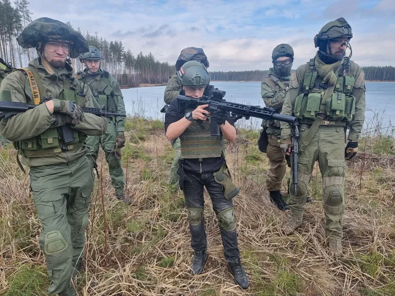 Тренировка команды. Мяглово. 30.03.2024