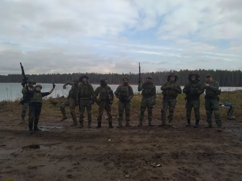 Тренировка команды. Мяглово. 30.03.2024
