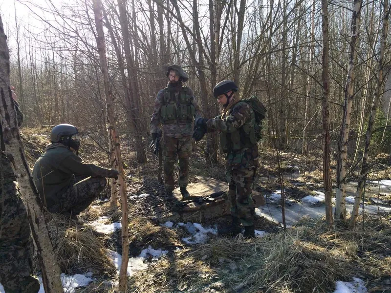 Тренировка, Ольгино, 14 марта 2015