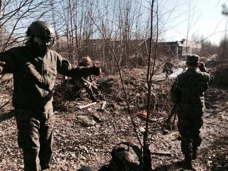 Тренировка, Ольгино, 14 марта 2015