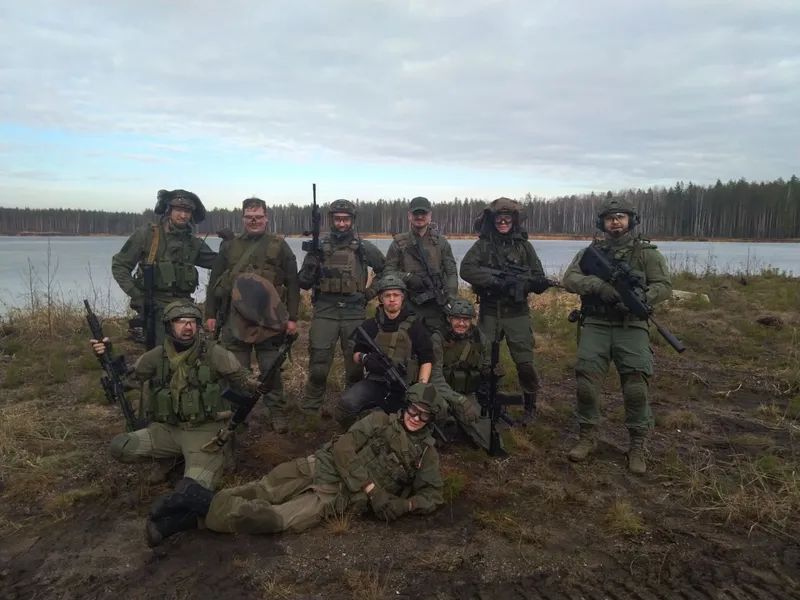 Тренировка команды. Мяглово. 30.03.2024