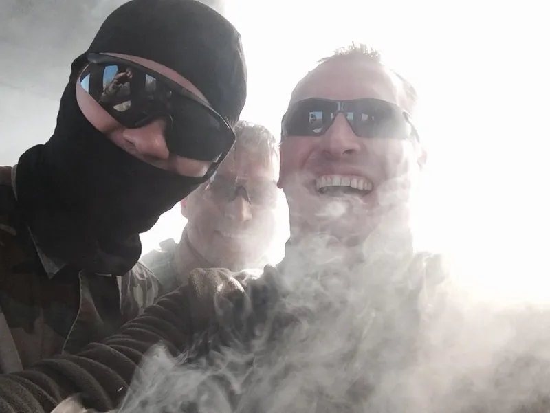 Тренировка, Ольгино, 14 марта 2015