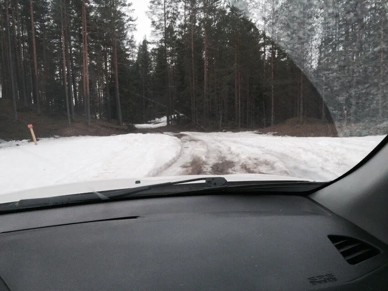 Каннельярви, полигон 16.04.2015