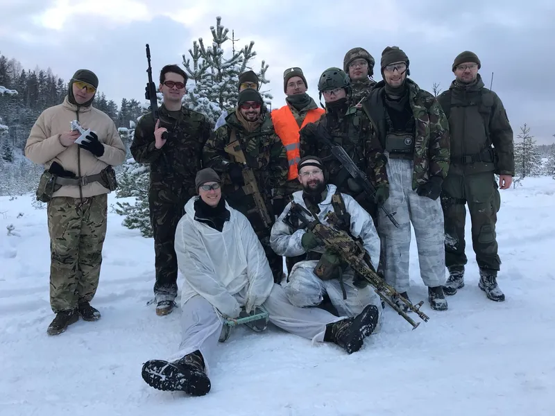 А в эту Сб мы посетили БТД от ССТ (Совместная Страйкбольная Терапия)