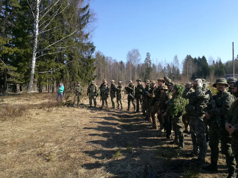 Тренировка межкомандная в милсим режиме 07.04.2019 г. в Токсово