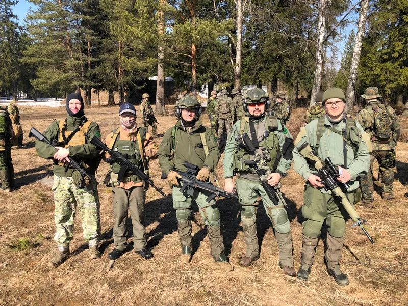 Тренировка межкомандная в милсим режиме 07.04.2019 г. в Токсово