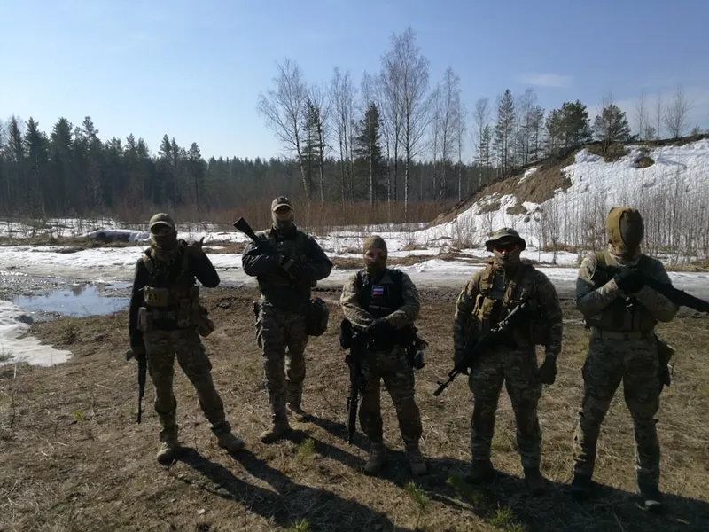 Тренировка межкомандная в милсим режиме 07.04.2019 г. в Токсово